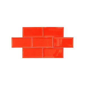 Rojo Biselado Brillo