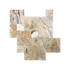 Trav. Autumn Leaves French Pattern